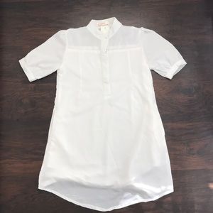 Ciara tunic/dress sheer with overlay NWT